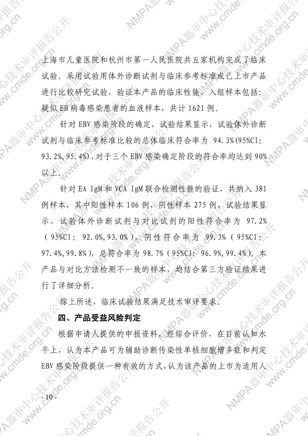 罗氏EB病毒IgM抗体检测试剂盒（电化学发光法）三类IVD新品审评报告公开(图11)